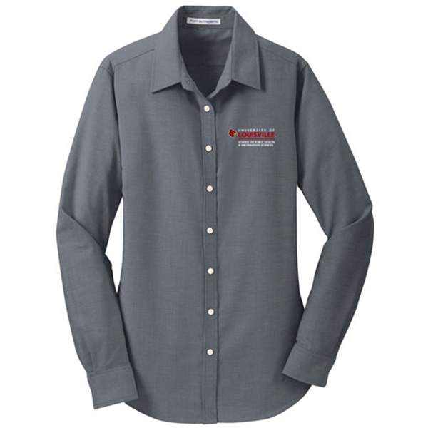UofL School of Public Health Store SOPH121/L658<br>Ladies Oxford L/S Shirt